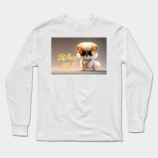 Bling swag puppy Long Sleeve T-Shirt